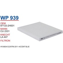 Wunder Fıltre Polen ( Hyundaı : Elentra 11- Accent Blue )