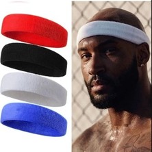 Slipt Sporcu Havlu Kafa Bandı Ter Bandı Headband Tenis Saç Bandı