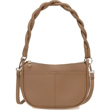 Butigo Ntrl Dgm Bgt Omz 3fx Vizon Kadın Omuz Çantası