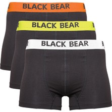 Black Bear Pamuklu Likralı Premium Erkek Boxer Ultra Rahat 3'lü Paket