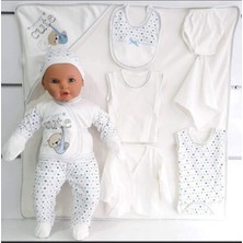 Baby Kids Colors  Cute 11 Li Yeni Doğan Hastane  Cıkışı Zıbın Set