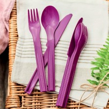 Tupperware 3’lü Taşınabilir Servis Seti (Çatal-Kaşık-Bıçak) – Pratiklik ve Sağlık Bir Arada!
