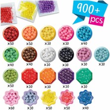 Adore Oyuncak 31912 Aquabeads Çantalı Başlangıç Seti 900 Parça +4 Yaş