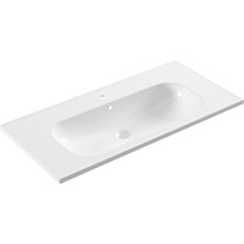 Serel Nita 48X100 cm Mobilya Uyumlu Etajerli Lavabo NT40TDS110H