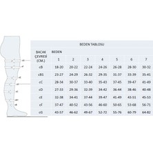 Varimed Diz Altı Ccl2 Orta Basınç Kapalı Burun Lenfödem Çorabı