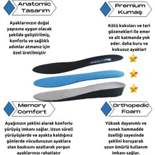 Magic Foot +5 cm Boy Uzatıcı Tabanlık  Geliştirilmiş Tüm Ayakkabılarda Uyumlu Gizli Boy Yükseltici