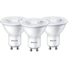 Philips Essential Led Spot 4,7-50w Gu10 6500k Beyaz Işık 3 Adet