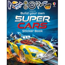 Build Your Own Supercars Sticker Book Usborne