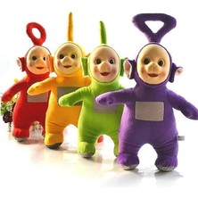 Teletabi Peluş 4 Sevimli Karakter Oyuncak Teletubbies Özel 25CM (Yurt Dışından)