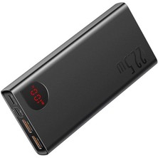 Baseus 22.5W 20000MAH Ultra Hızlı Taşınabilir Powerbank, Dijital LED Göstergeli,metal Kasa Powerbank