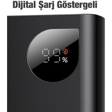 Baseus 30W 20000MAH Dijital Göstergeli Ultra Hızlı Powerbank,pd Şarj Destekli,akıllı Çipli Powerbank