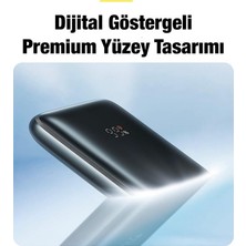 Baseus 20W 10000MAH Dijital Göstergeli Ultra Hızlı Powerbank, Ultra Ince Pd Şarj Destekli Powerbank