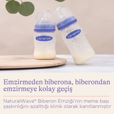 Lansinoh Natural Wave Biberon 240 ml - 2'li