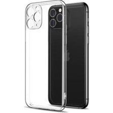 Case 4U Apple iPhone 11 Pro Max Kılıf A+ Şeffaf Lüx Süper Yumuşak 0.3mm Ince Slim Silikon