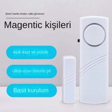 77 Shop Pencere Hırsız Alarmı Ana Kapı Manyetik Hırsız Alarmı Bağımsız Kapı ve Pencere Alarmı (Yurt Dışından)