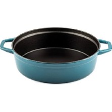 Hosse Döküm Karnıyarık Tenceresi 28 cm Mavi HSYKT28MAVİ