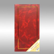 Nrcn 10X15CM 300'LÜK Ciltbezli Fotoğraf Albümü Bordo