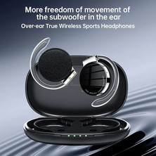 F2 Kablosuz Bluetooth Kulaklık, Gece Çalışan Işıklı Aydınlatmalı Spor Stereo Kulaklık (Yurt Dışından)