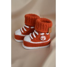 Good Babies Converse El Yapımı Örgü Bebek Patiği