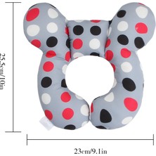 Hezhixing Koruyucu Seyahat Araba Koltuğu Baş Boyun Destek Bebek Yastığı  0-3 Yaş (Yurt Dışından)