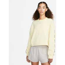 Nike Dri-Fıt Lace-Up Crew-Neck Kadın Sweatshirt DX0002-744