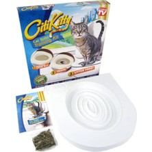 CitiKitty Kedi Tuvaleti Kedi Klozet Eğitim Seti