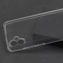 Case 4U Samsung Galaxy A04E Uyumlu Kılıf Kamera Korumalı Yumuşak Şeffaf Ince Süper Silikon