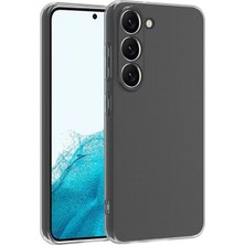 Case 4U Samsung Galaxy A54 Uyumlu Kılıf Kamera Korumalı Yumuşak Şeffaf Ince Süper Silikon