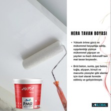 PMR Pamir Boya Tavan Boyası Beyaz 3.5Kg-Su Bazlı Dekoratif Tam Mat