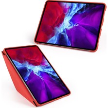 xPhone Store Xphonestore iPad Pro 11 (2020) Için Koruyucu Tablet Kılıfı - Kırmızı (Yurt Dışından)