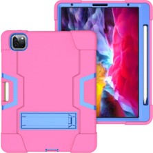 xPhone Store Xphonestore iPad Pro 11 Inch 2021 / 2020 Için Koruyucu Tablet Kılıfı - Kırmızı/mavi (Yurt Dışından)