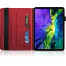 xPhone Store Xphonestore iPad Pro 11 (2020) Için Koruyucu Tablet Kılıfı - Kırmızı (Yurt Dışından)