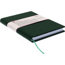 BİDEFTER Çizgili Defter - %100 El Yapımı, El Dikişi (İplik Dikiş) Özel Tasarım – 1 Sınıf Viskon KADİFE Kumaş ile ciltlenmiştir. “Benzersiz Ürün” A/5 Yeşil