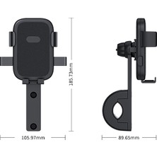 Zunhai Metal Motosiklet Telefon Tutucu Gidon (Yurt Dışından)