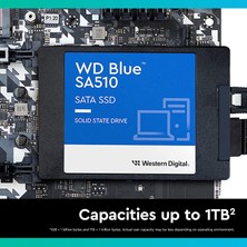 Wd Blue Sa510 500GB 560-530MB Sata3 SSD