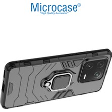 Microcase Xiaomi 13 (Global) Batman Serisi Yüzük Standlı Armor Kılıf - Siyah AL3349