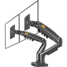 Vontech Northbayu F160 17-27 Inch Çift Kol 2-9 kg Monitor Standı