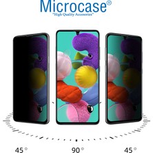 Microcase Samsung Galaxy S23 Plus Için Privacy Gizlilik Filtreli Tam Kaplayan Cam Koruma - AL3125