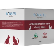 Bonafel Köpekler için Deri ve Tüy Sağlığı Çiğneme Tableti 100 gr (50 Tablet)