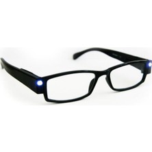 Ascellus LED Işıklı Camsız Gözlük Siyah Renk
