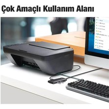 Baseus 0.25CM  5gbps Veri Aktarım 4 Portlu Type-C To USB 3.0 Dönüştürücü Çevirici Hub Tak Çalıştır