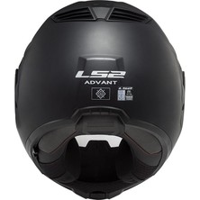 LS2 Advant Mat Siyah Kask