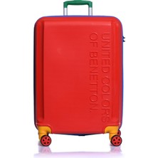 Benetton TROLLEY 60 CM KIRMIZI Unisex Valiz