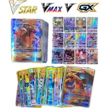 Abetto Market Pokemon Gx, Vmax, Vstar ve Ex Kart Bir Arada Set ( 100 Adet )