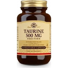 Solgar Taurin 500 mg 50 Kapsül