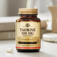 Solgar Taurin 500 mg 50 Kapsül