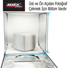 Pdx 40X40 cm Taşınablir LED Çekim Çadırı