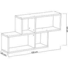 Musvenus Mobilya Duvar Rafı