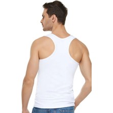 Tutku Elit Erkek Likralı Spor Askılı Atlet 1304 - 9 Adet