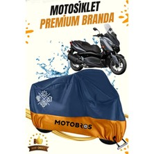 Motobros Motosiklet Yamaha Xmax 250 Lüx Premium Paraşüt Kumaşı Branda Su Geçirmez Ömürlük Kullanım